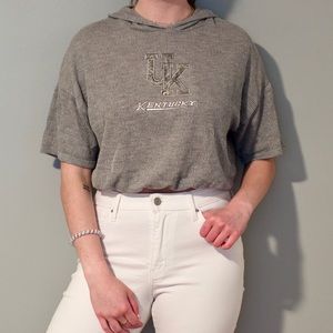 ONE OF A KIND University of Kentucky Crop Hoodie